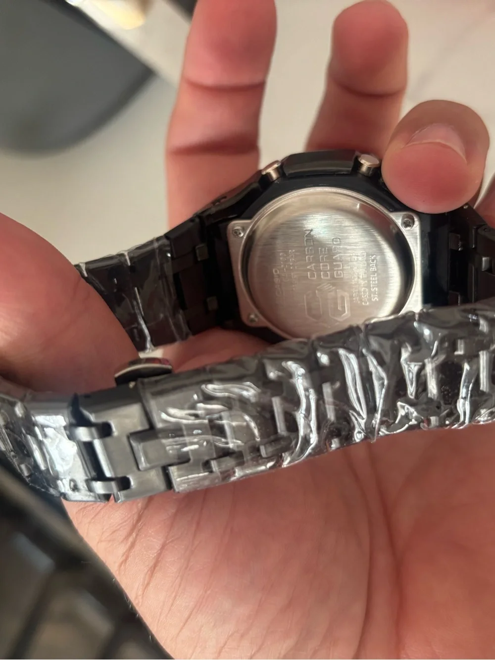 G-Shock Black Metal Stainless Steel Watch
